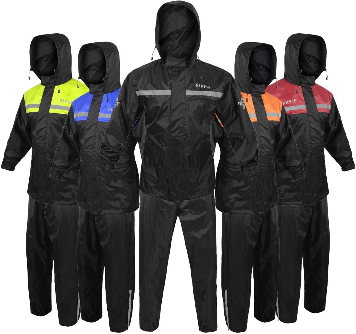 RAIN SUIT (BLACK, MEDIUM)