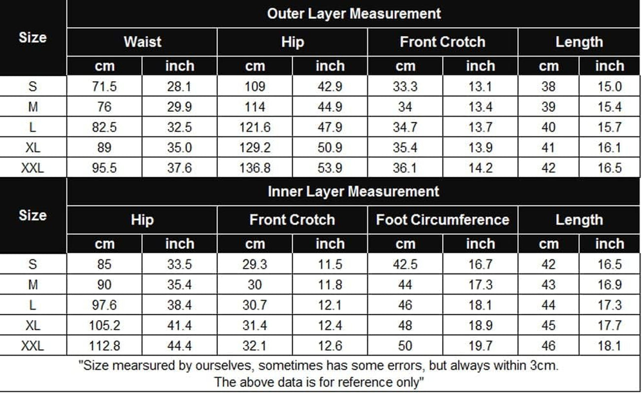 Men'S 2 Pack Gym Shorts with Liner 2 in 1 Athletic Bodybuilding Workout Shorts with Zipper Pockets