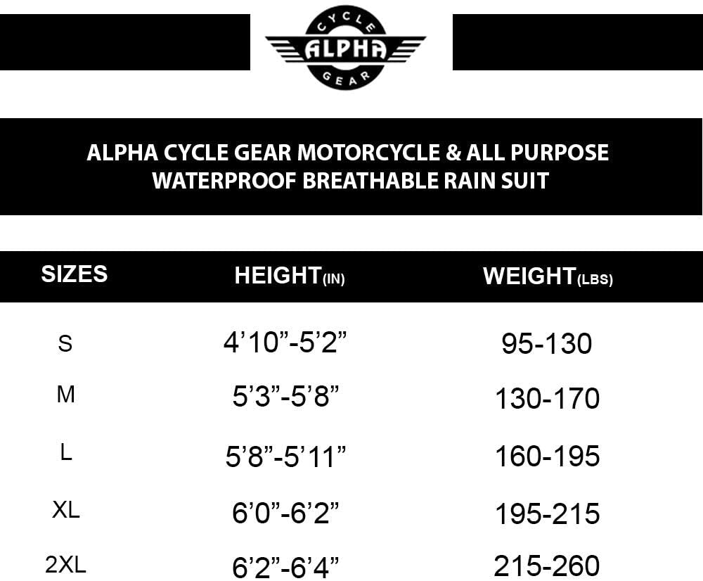 RAIN SUIT (BLACK, MEDIUM)