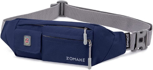 Crossbody Fanny Pack for Women Men:Small Runners Belt Bag with Adjustable Strap - Fashion Water Resistant Waist Bag, Mini Bum Bag Pouch Bag for Running Travel Hiking Carrying All Phones,By